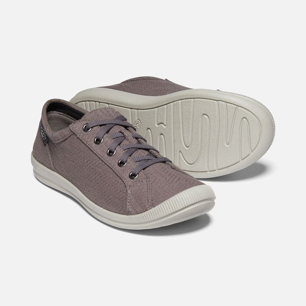 Keen Canvas Schoenen Dames Grijs - Lorelai Hemp Sneaker - 03781-PNUS